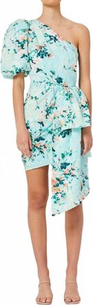 Elliatt Esteem Mini Dress In Blue Multi