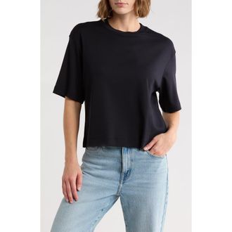 Vince Wide Sleeve Crop T-Shirt in Coastal at Nordstrom Rack, Size X-Small