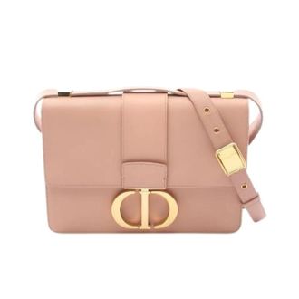 Dior Pre-owned 30 Montaigne Leren Schoudertas - Dames - Pre-owned - Roze - Maat: ONE Size Leer