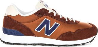New Balance Ml515 Suede Mesh Trainer - male - New Balance - Sneakers - Brown - 7 1/2 UK - Shoes