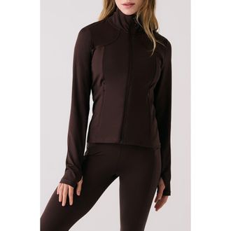 Lole Step Up Jacket in Java at Nordstrom Rack, Size Small