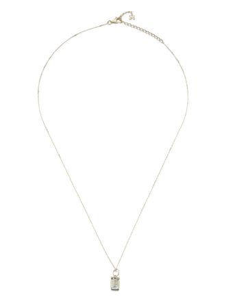 Mateo Bijoux Collana con pendente in oro 14 carati e ametista