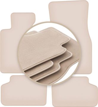 OEM Alfombrillas Premium Beige Para: Bmw 5 G31 Touring, Familiar 2017
