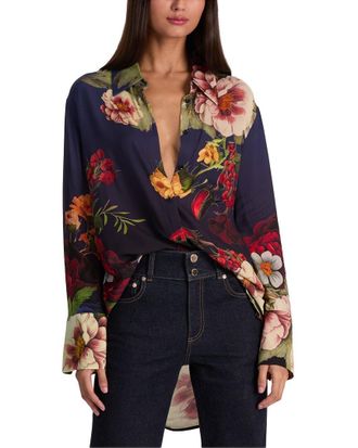 Alice & Olivia Dnu Alice + Olivia Finely Shirt