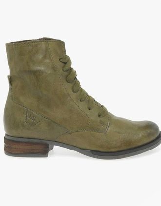 Josef Seibel Womens Josef Seibel SANJA 01 Womens Boots Olive - Green - Size: 6.5