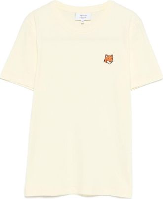 Maison Kitsun&eacute; Fox Head Cotton T Shirt