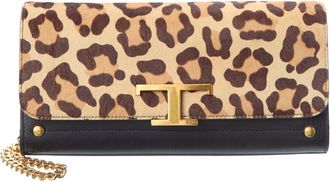 Tod's Haircalf & Leather Shoulder Bag