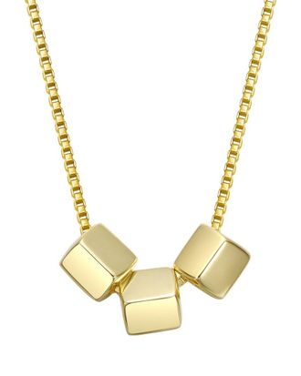 Rachel Glauber 14K Plated Statement Necklace