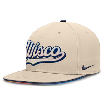 Nike Milwaukee Brewers City Connect True Nike Mens Dri-FIT MLB Fitted Hat in Brown | NB1801YPMZB-1JW