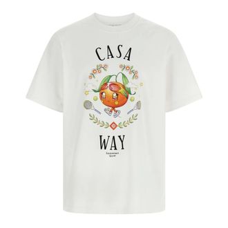 Casablanca Hombre, Camisetas, Blanco, Talla: M