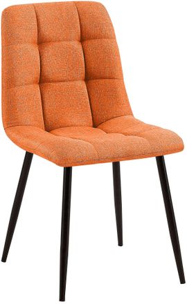 Clp Silla De Comedor Tilde Tela Naranja