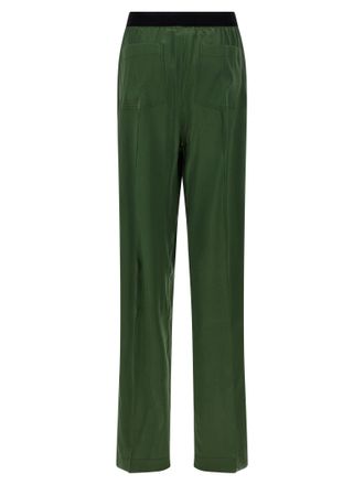 Tom Ford Womens Bicolor Silk Casual Pants