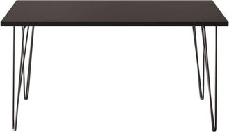 OEM Escritorio Voss 138 X 68 Cm Para Oficina, Estudio, Estudio Negro