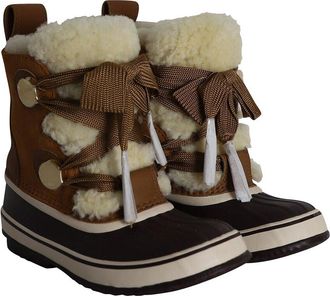 Chlo&eacute; Womens Suede Calfskin X Sorel Hiking Boot (Authentic Pre-Loved)