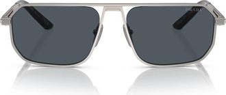 Prada Sunglasses Pra53 S 7 Cq09 T Matte Gunmetal/Dark Grey Men