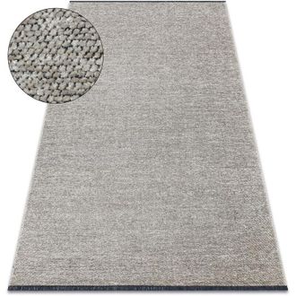 RugsX Alfombra Florence 24021 Un Color, Glamour, Tejido Plano, Flecos - Beige Beige 195x290 Cm