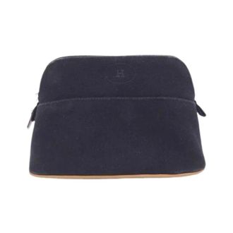 Herm&egrave;s Pre-owned Vintage Pouch - Dames - Pre-owned - Zwart - Maat: ONE Size
