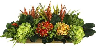 Creative Displays Inc. Hydrangea Fall Bundle With Wreath & Centerpiece