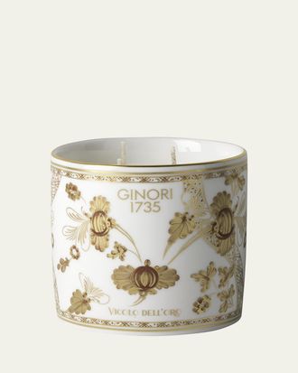 Ginori 1735 Oriente Italiano Aurum Vicolo dellOro Candle, 700g