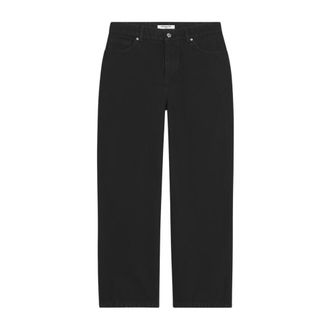 Maison Kitsun&eacute; Straight Trousers, male, Black, W30, Straight Trousers