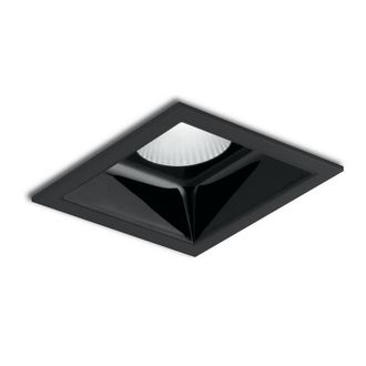 Netlighting Lander LED Downlight AntiGlare Spotlight With Black Shiny Black 4000K