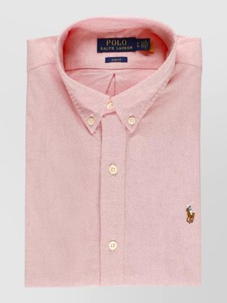 Ralph Lauren button down collar long sleeve slim fit polo