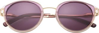 Ted Baker 50mm Gradient Round Sunglasses in Lilac at Nordstrom Rack