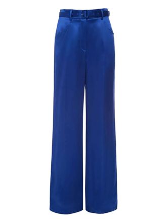 Gabriela Hearst Straight broek - Blauw