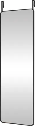 Boxxx Wandspiegel, Schwarz, Metall, Glas, rechteckig, 40x120x5 cm, senkrecht montierbar, Ganzk&ouml;rperspiegel, Garderobe, Garderobenspiegel