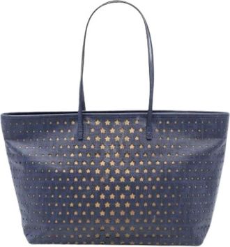 Fendi Pre-owned Tote Bags, female, Blue, Size: ONE SIZE Pre-owned Coated Canvas Tote