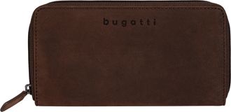 Bugatti Geldb&ouml;rse BUGATTI LUCA, Damen, braun, Leder, unifarben, Kleinlederwaren Geldb&ouml;rse, echt Leder