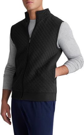Tommy John Quilted Vest in Black at Nordstrom, Size Xx-Large