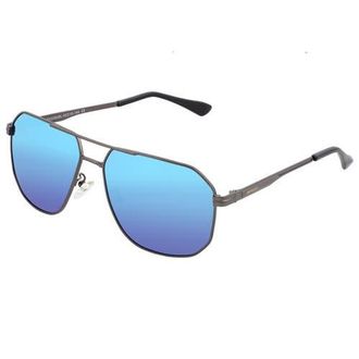 Breed Norma Polarized Sunglasses in Gunmetal/blue at Nordstrom