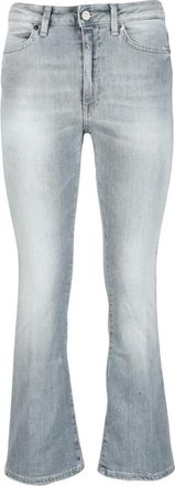 Dondup Mandy Bootcut Jeans - Dames - Bootcut Jeans - Grijs - W32 - Katoen - Jeans