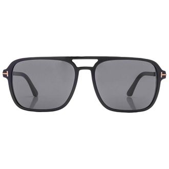 Tom Ford Crosby Smoke Pilot Mens Sunglasses FT0910 01A 59