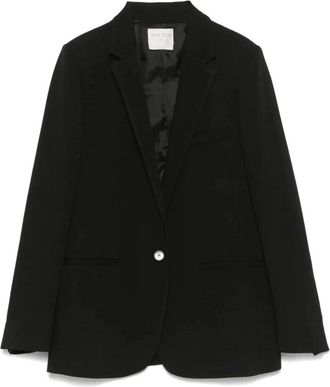 Forte_Forte Dames, Jassen, Zwart, Maat: XS Viscose