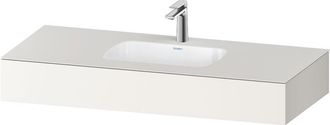 Duravit Qatego Lavabo Encastrado Con Consola, 1200x550x170mm, - Duravit