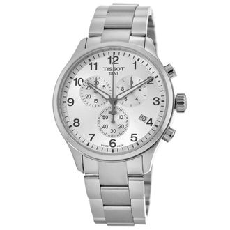 Tissot Chrono XL Classic Silver Dial Stainless Steel Mens Watch T116.617.11.037.00