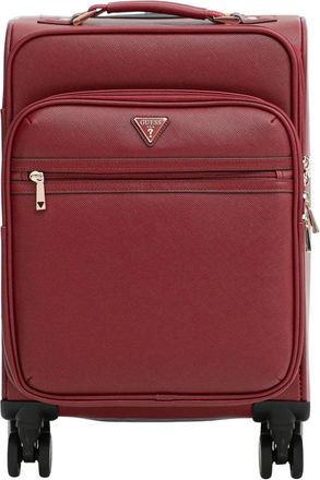 Guess Norom Travel Cabin Koffer - Dames - Handbagage koffer - Rood - ONE Size - Polyester - Koffers