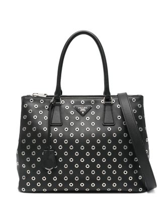 Prada Shopper met ringlets - Zwart