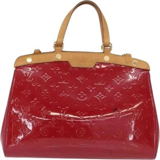 Louis Vuitton Pre-owned Handbags, female, Red, Size: ONE SIZE Pre-owned Vintage Canvas Handbag