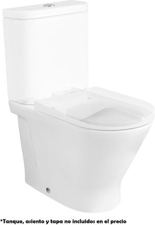 Roca Taza Para Tanque Bajo Roca Rimless The Gap