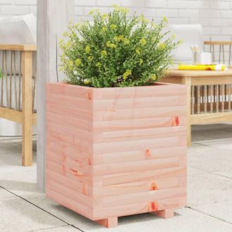 vidaXL Jardinera Madera Maciza De Abeto Douglas 40x40x49,5 Cm Vidaxl