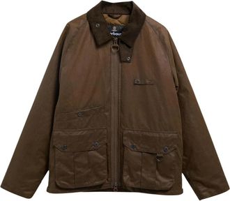 Barbour Re-Engineered Durran Wax Jacket - Heren - Zomerjassen - Bruin - L - Katoen - Jassen