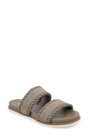 Mia Vada Two-Strap Sandal in Taupe at Nordstrom, Size 6