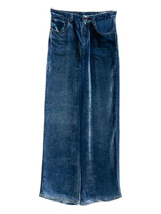 Pierre-Louis Mascia Denim Print Trousers