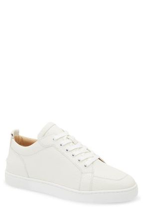 Christian Louboutin Rantulow Sneaker in Latte at Nordstrom, Size 13Us