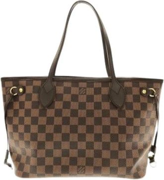 Louis Vuitton Pre-owned Tote Bags, female, Brown, Size: ONE SIZE Pre-owned Canvas Tote Bag