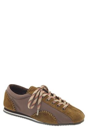 Wales Bonner Paris Leather & Suede Sneaker in Olive/Taupe at Nordstrom, Size 10Us