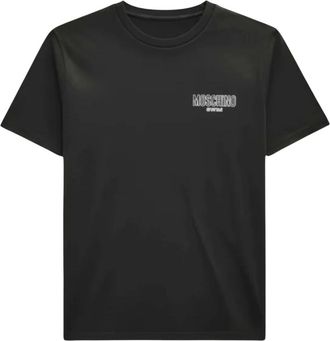 Moschino T-shirt met korte mouwen - Heren - T-shirts - Zwart - M - Tops